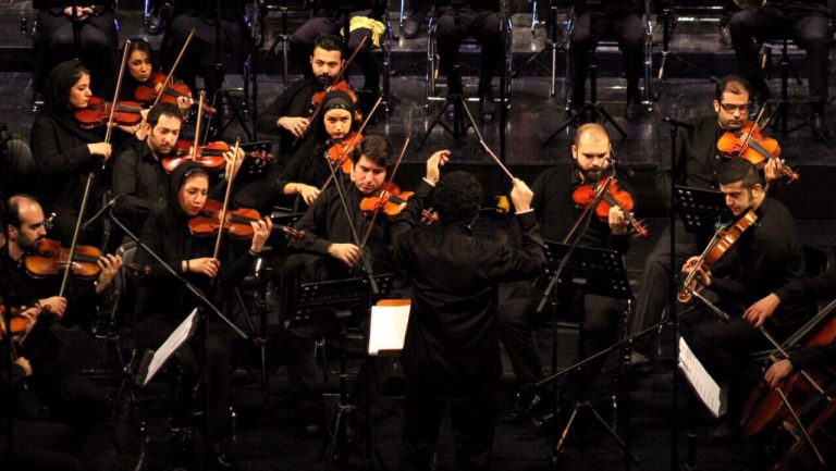 The second violinist of Pardis and Parisa Operas Contucted by Peyman Mansouri