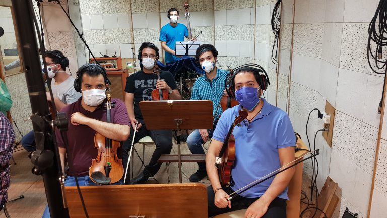 Ensemble master in Recording with Bell Strings Ensemble