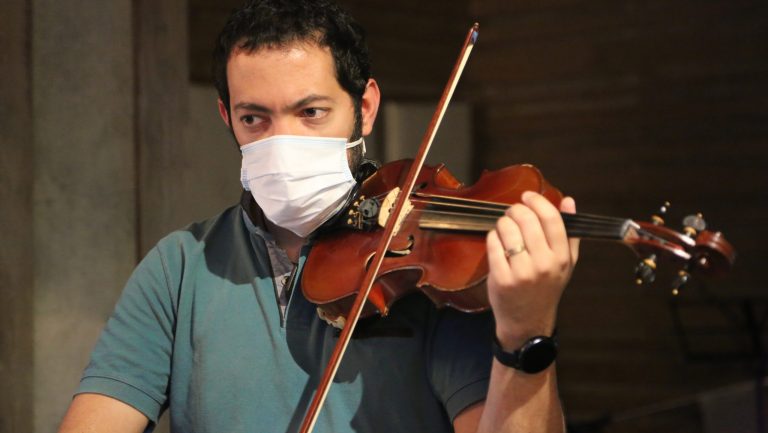 Ensemble master in Recording with Bell Strings Ensemble