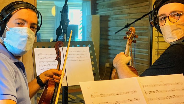 Ensemble master in Recording with Bell Strings Ensemble