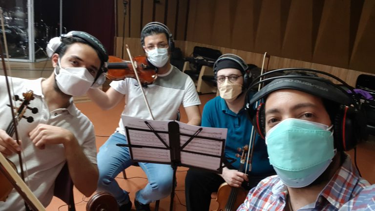 Ensemble master in Recording with Bell Strings Ensemble