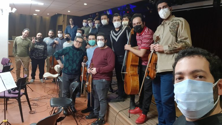 Ensemble master in Recording with Bell Strings Ensemble
