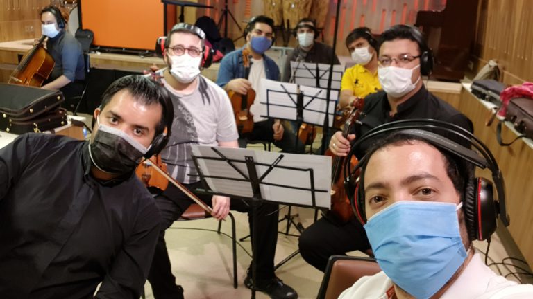 Ensemble master in Recording with Bell Strings Ensemble