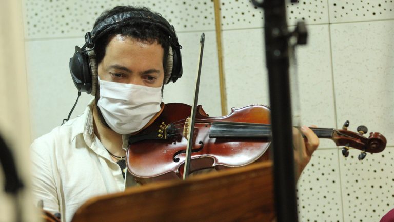 Ensemble master in Recording with Bell Strings Ensemble