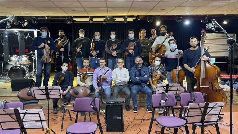 Ensemble master in Recording with Bell Strings Ensemble
