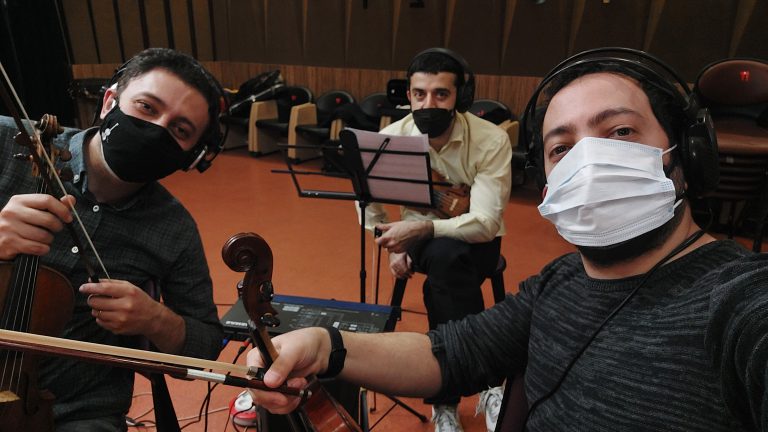 Ensemble master in Recording with Bell Strings Ensemble