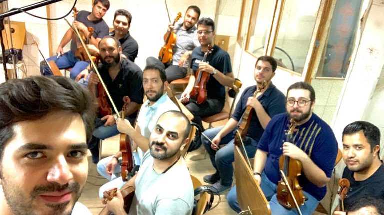Ensemble master in Recording with Bell Strings Ensemble