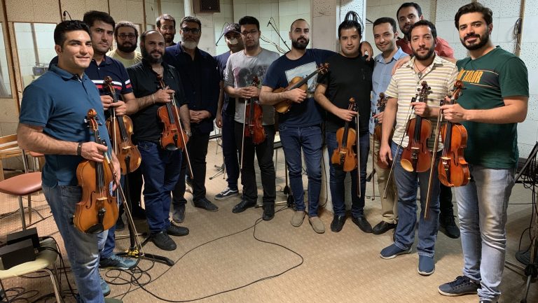Ensemble master in Recording with Bell Strings Ensemble