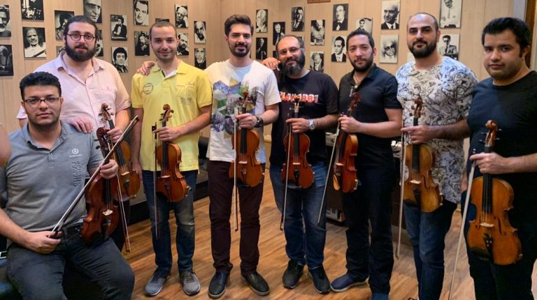 Ensemble master in Recording with Bell Strings Ensemble