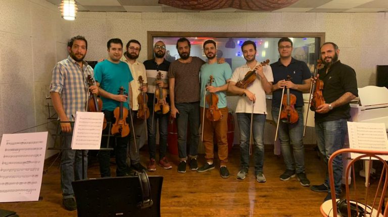 Ensemble master in Recording with Bell Strings Ensemble
