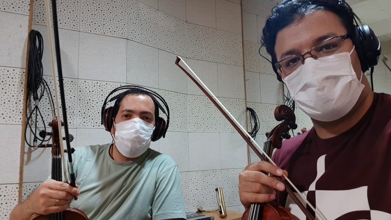 Ensemble master in Recording with Bell Strings Ensemble