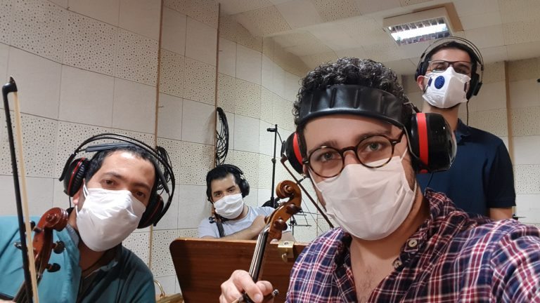 Ensemble master in Recording with Bell Strings Ensemble