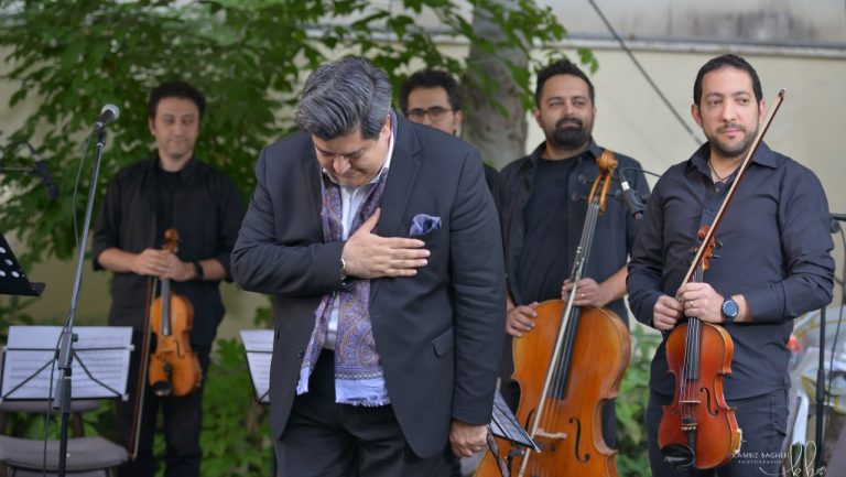 Violin II in Album unveiling ritual Masoud Peyravi with Parsoua Ensemble