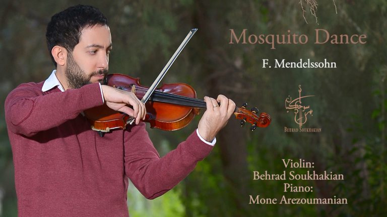 Behrad Soukhkian in home performance: Mosquito Dance by Felix Mendelssohn
