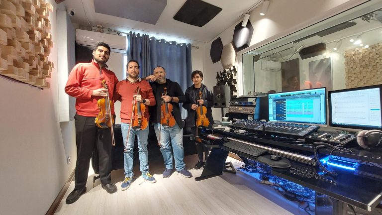 Ensemble master in Recording with Bell Strings Ensemble