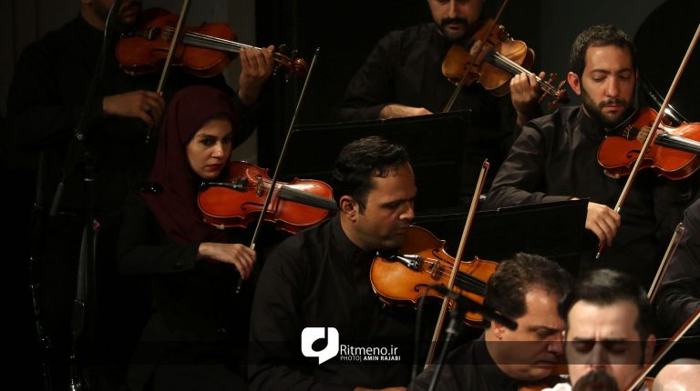 بهراد سوخکیان در کنسرت ارکستر سمفونیک تهران