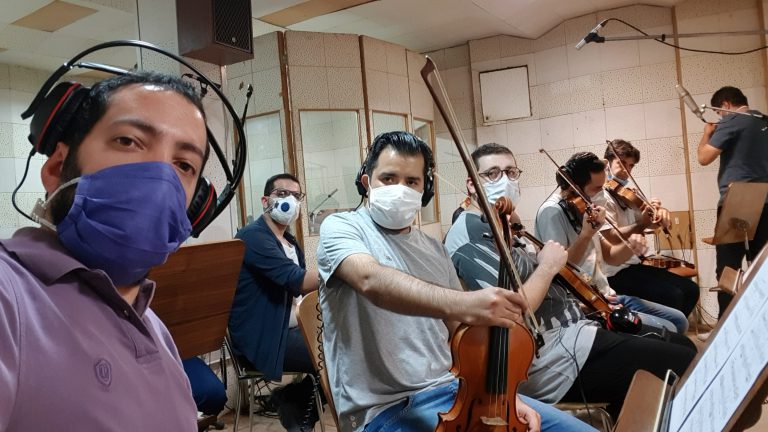 بهراد سوخکیان در ضبط با بل استرینگ