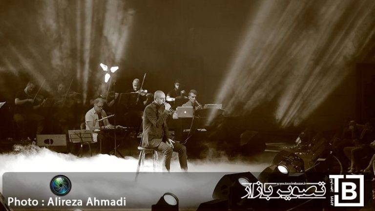 نوازنده ویلن اول در کنسرت حمید حامی برج میلاد